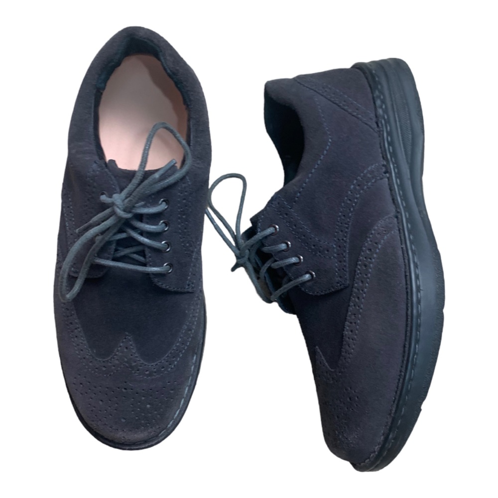Drew Mens Delaware Suede Oxford 12‎ wide